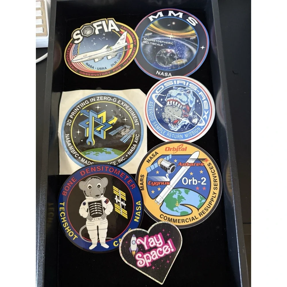 Decals NASA‎ All New. LOT. Sophia Mms Rex Orbital.    4171